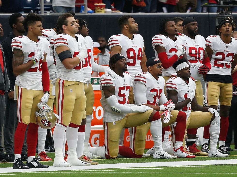 NFL backpedals on national anthem policy after players union protests with grievance