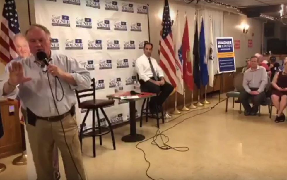 PA-Gov: GOP nominee Wagner calls climate activist 'young and naive' after her question at town hall
