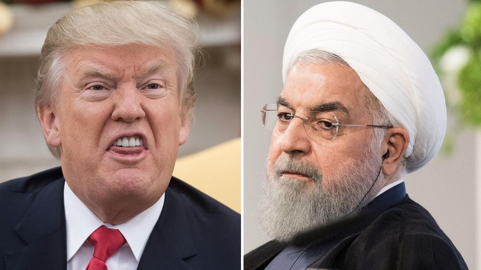 Trump reacts to Iranian president’s warning of ‘mother of all wars’ with fiery statement of his own