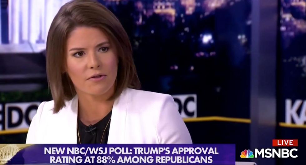 Watch: MSNBC panel STUNNED over new poll that shows Trump's approval at all-time high