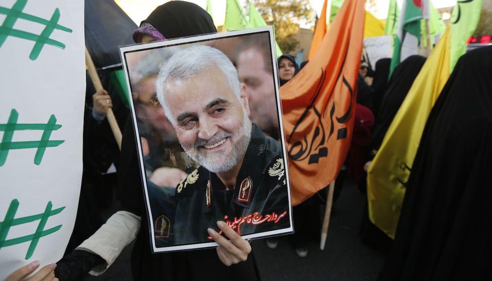 Iranian paramilitary leader warns President Trump that a war 'would destroy everything you own