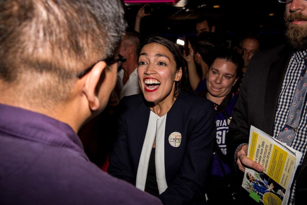 Candidates on both sides look to cash in on hype surrounding liberal star Ocasio-Cortez