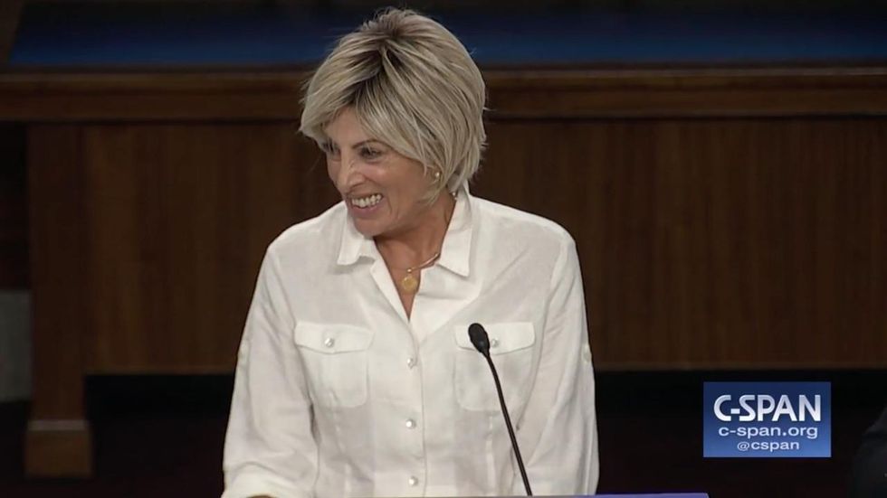 Linda Tripp speaks publicly for first time in nearly 20 years at National Whistleblower Day event