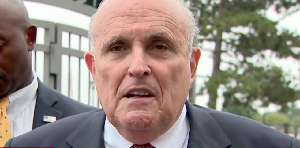 Giuliani takes a long time to explain and defend this one Trump tweet