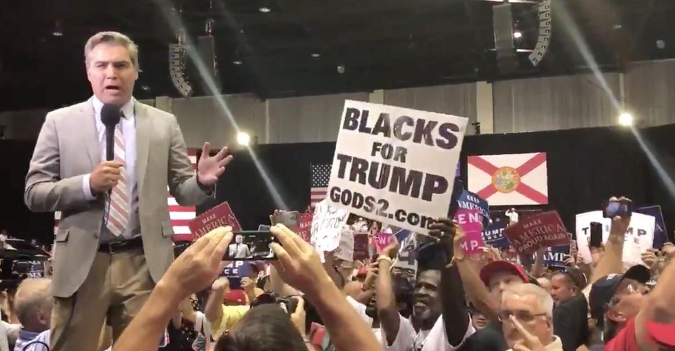 Journalist mocked Trump supporters who berated Jim Acosta - here's what he says now