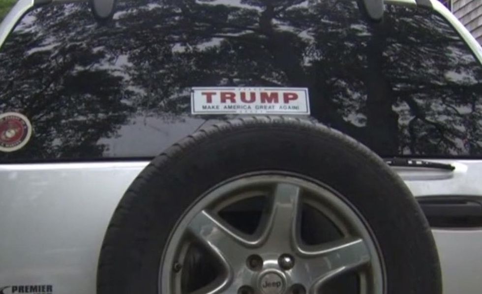Trump derangement syndrome? Woman accused of ramming vehicle because of its Trump bumper sticker