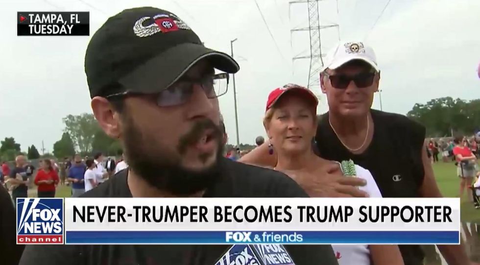 WATCH: Never-Trumper who rejected Trump in 2016 has incredible response after seeing Trump's accomplishments