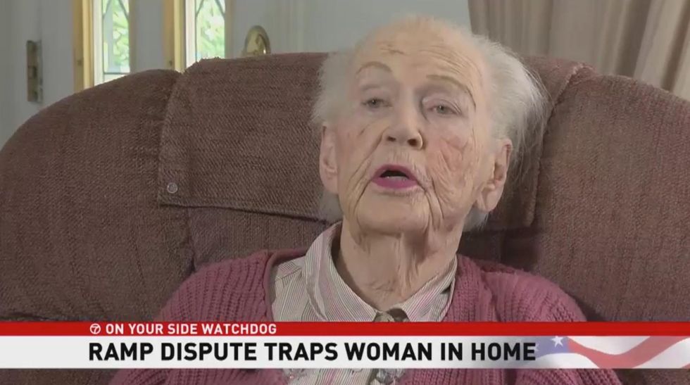 Maryland county forces 91-year-old woman to tear down wheelchair ramp over permit issue