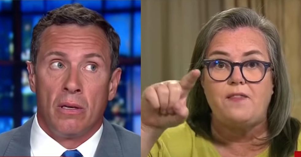 Rosie O'Donnell stuns CNN host with her bizarre anti-Trump conspiracy theory