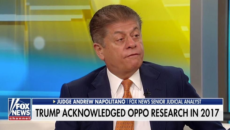Does Trump's admission about the 2016 Trump Tower meeting suggest a crime? Judge Napolitano explains