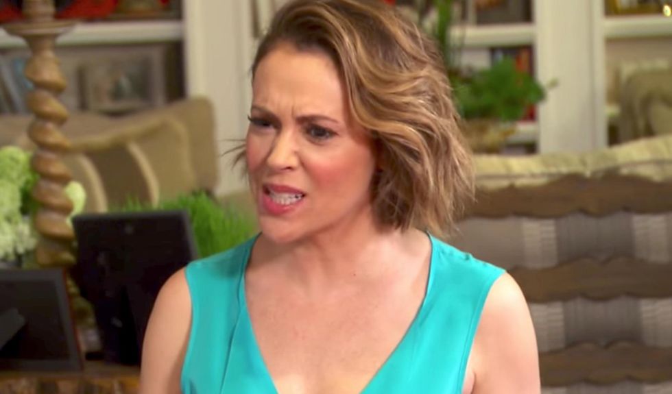 Alyssa Milano blames this odd conspiracy for Democrats' loss in Ohio election