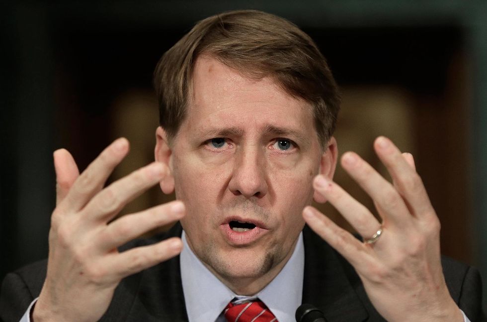 OH-Gov: Dem candidate Cordray cries foul on ad about time leading CFPB