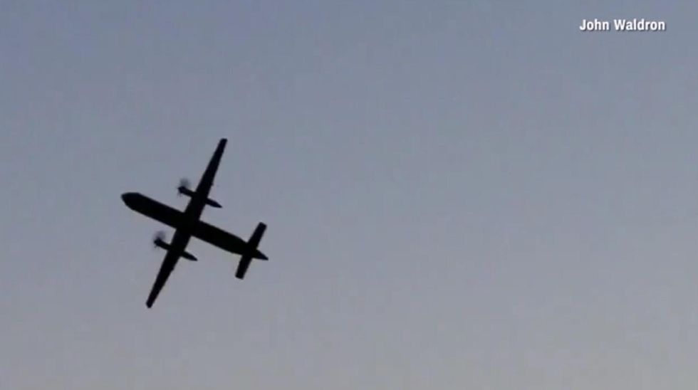 Plane stolen from Seattle airport crashes after F-15s intercept it; video shows fighter jet chase