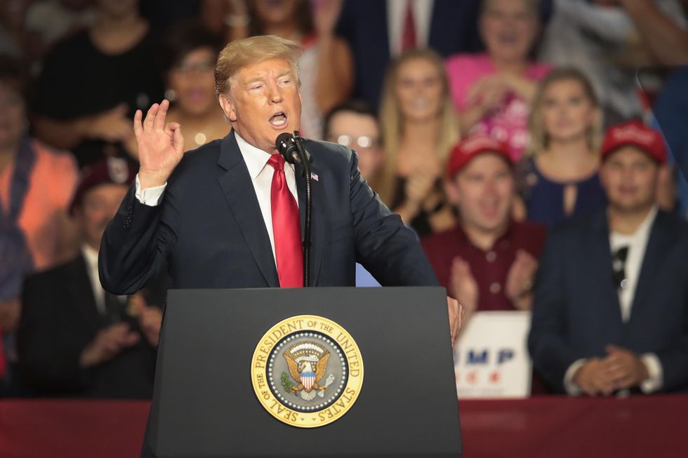 Trump trolls Nancy Pelosi, pleas for Democrats to continue supporting her in mock endorsement