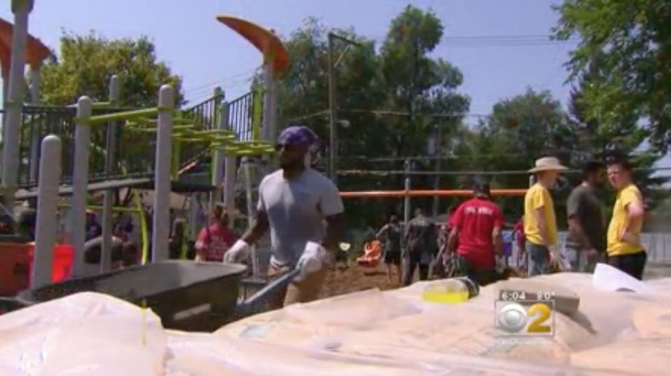 Rival Chicago-area gangs unite to build playground for kids after calling for a cease-fire
