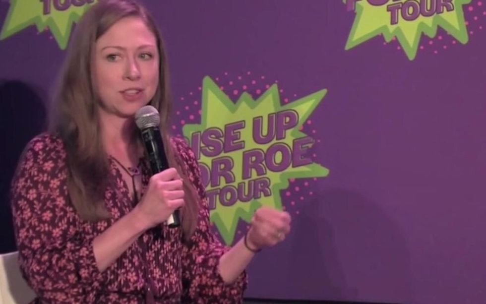 Chelsea Clinton praises abortion legalization as boost to US economy with more women able to work