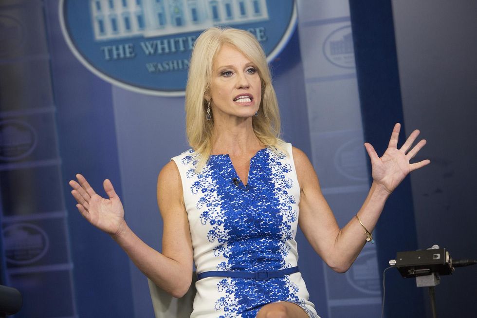 Kellyanne Conway says husband's anti-Trump tweets disrespect her, marital vows