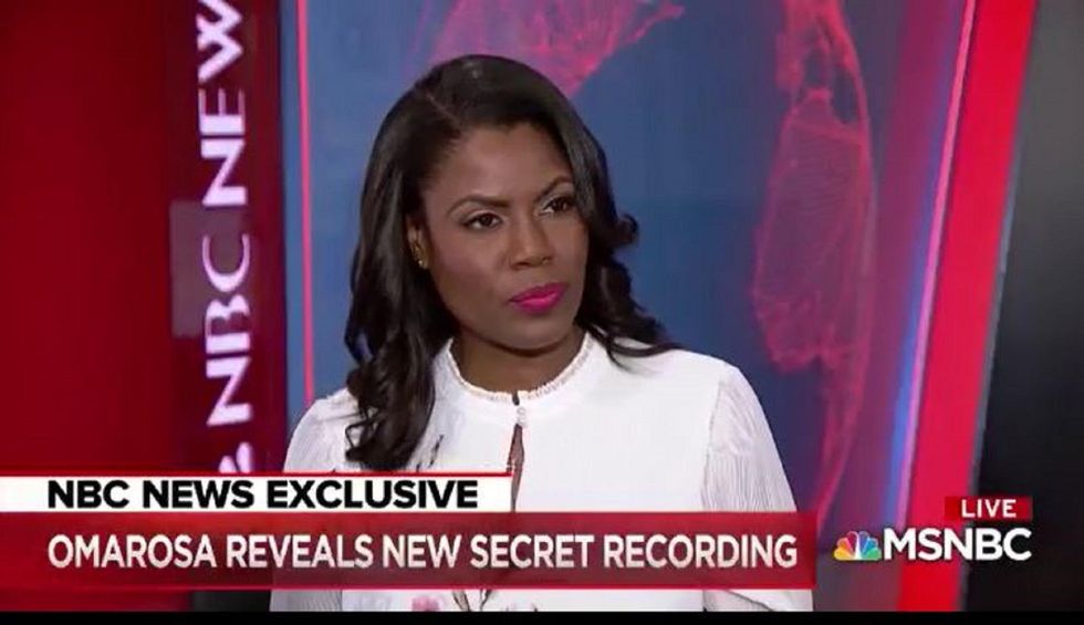 Omarosa releases recording of Lara Trump offering her $180K campaign gig