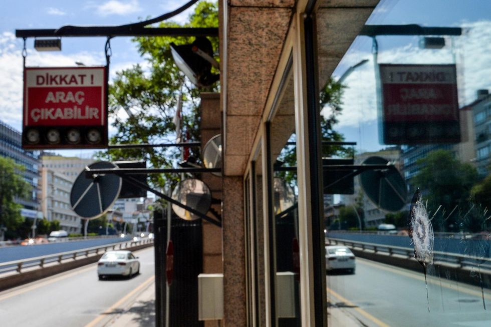 Shots fired at US Embassy in Turkey during drive-by