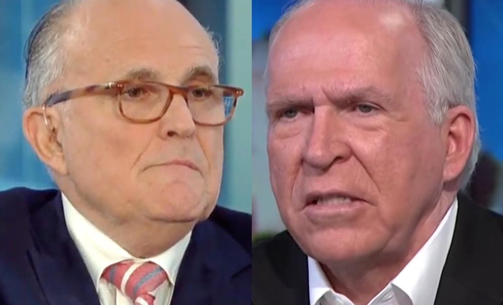 Rudy Giuliani taunts John Brennan and challenges him to follow through on this threat