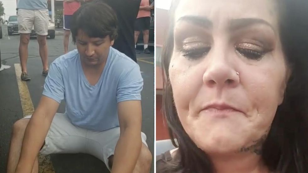 WATCH: Mom chases down man who reportedly spied on 12-year-old daughter in store changing room