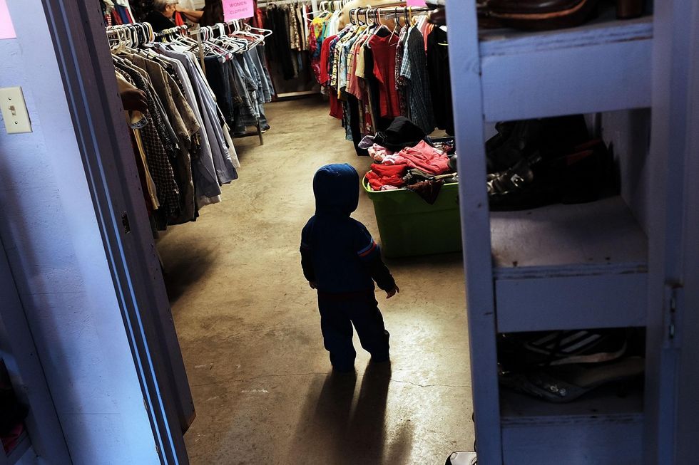 More than half of US children live in households receiving government assistance