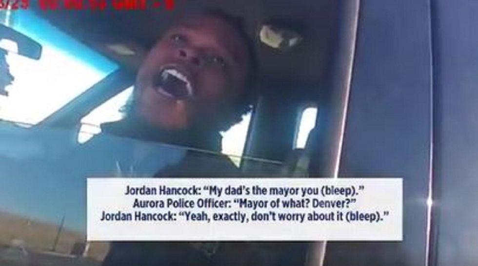 Colorado police officers suspended for leaking video of Denver mayor's son threatening a cop