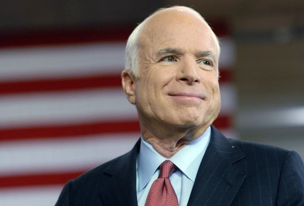 Sen. John McCain's former campaign manager reads posthumous statement from the late senator