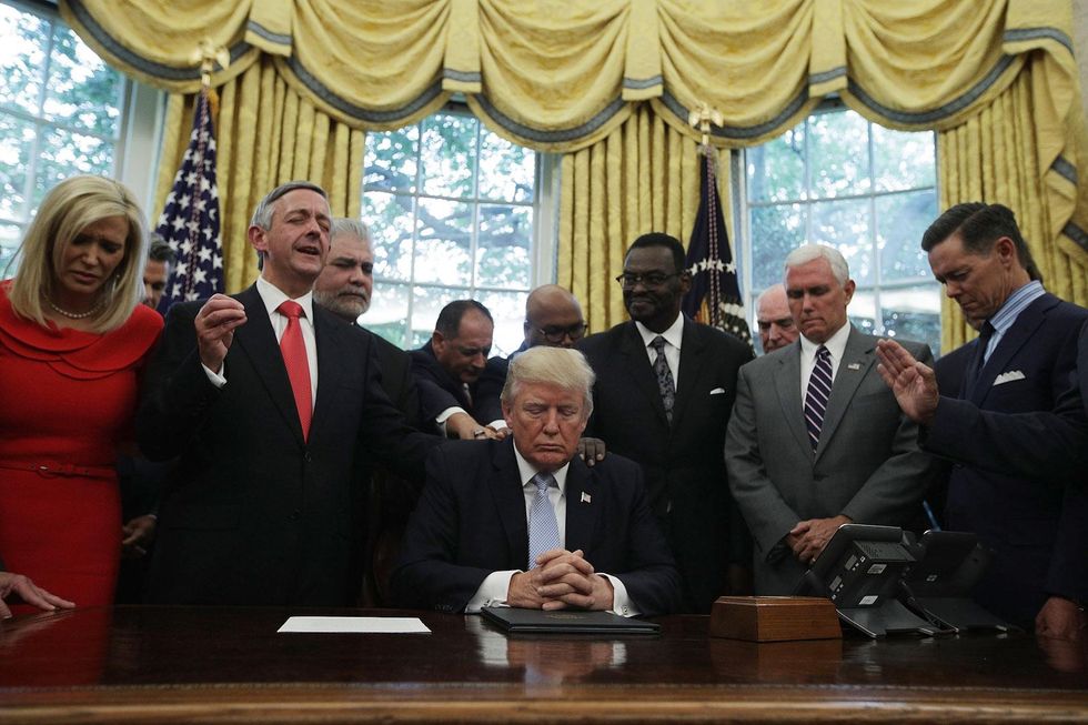 Trump tells evangelicals they'll lose 'everything' in 'violent' upheaval if GOP loses in November