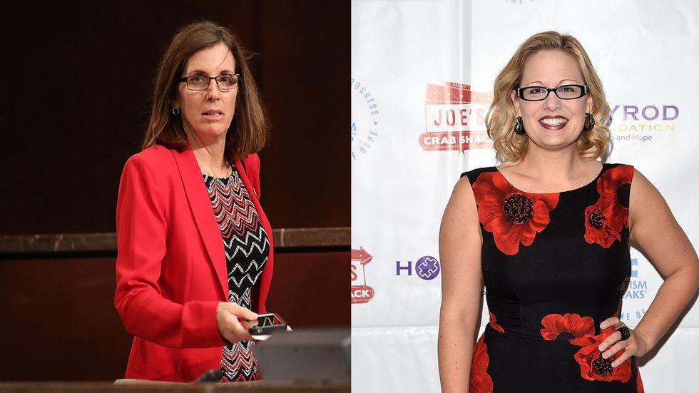 AZ-Sen: GOPer Martha McSally and Democrat Kyrsten Sinema named winners in Arizona US Senate primary