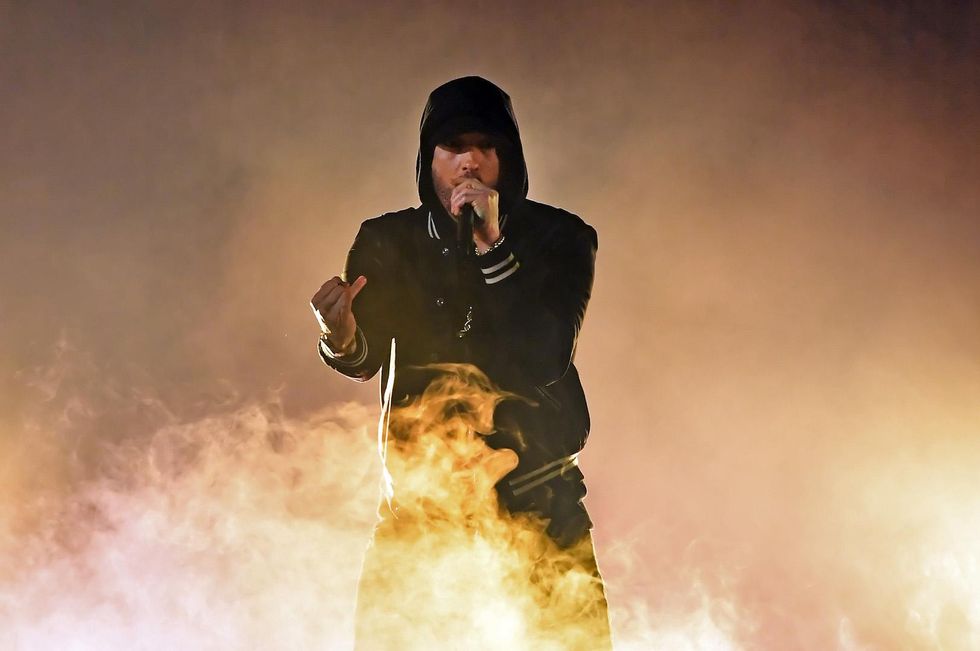 Eminem claims Trump 'sent the Secret Service to meet in person' after threatening lyrics