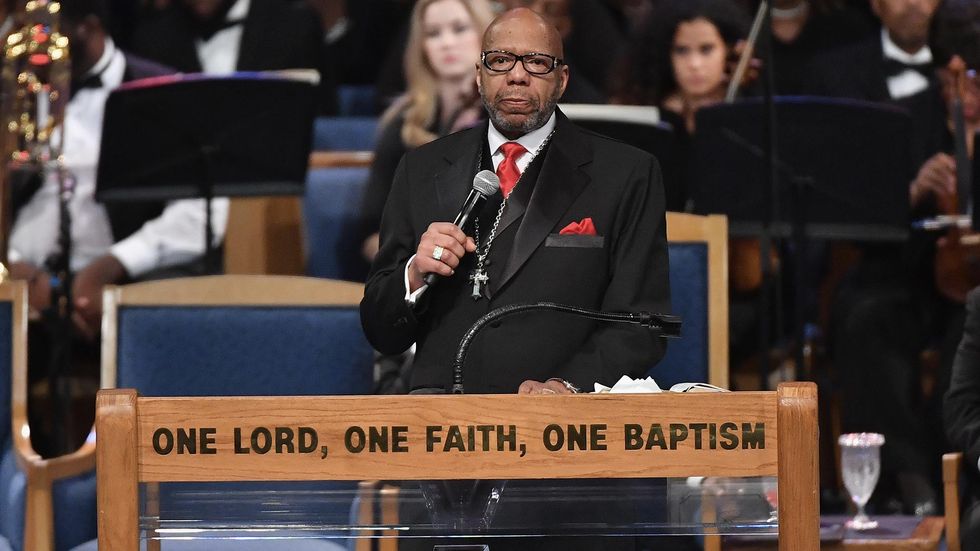 Reverend at Aretha Franklin’s funeral stands by controversial 'black lives do not matter' remarks