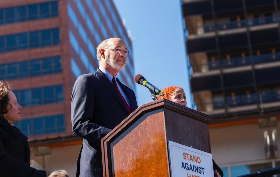 PA-Gov: Democratic Gov. Wolf defends doing just one debate; Wagner campaign calls Wolf a 'coward