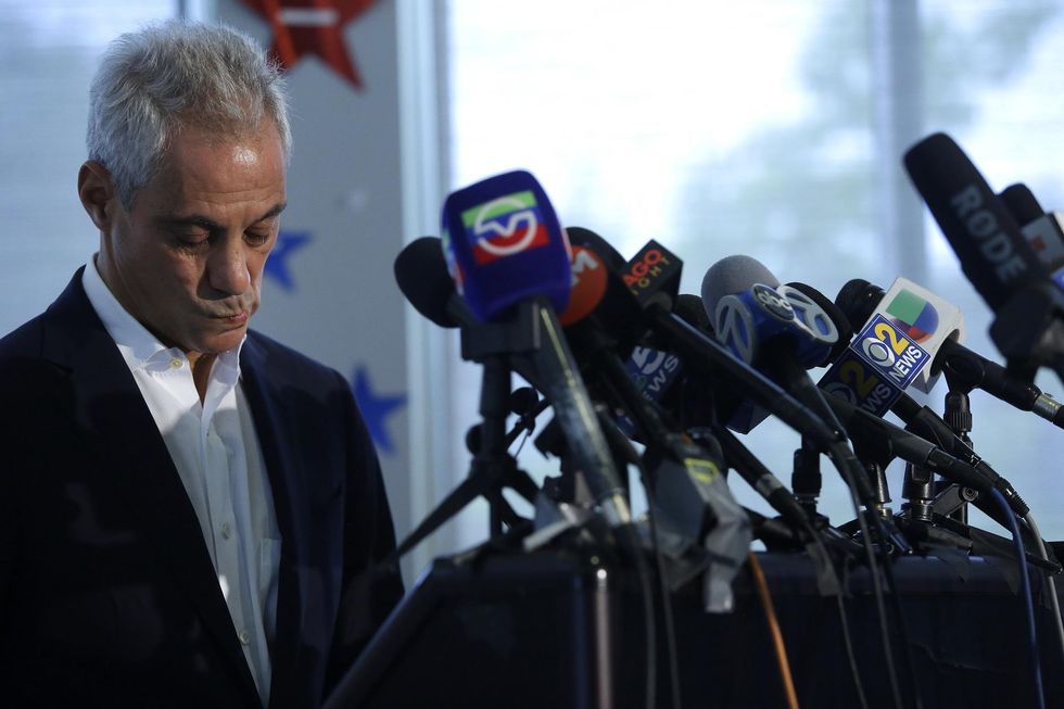 Chicago Mayor Rahm Emanuel announces he will not seek re-election