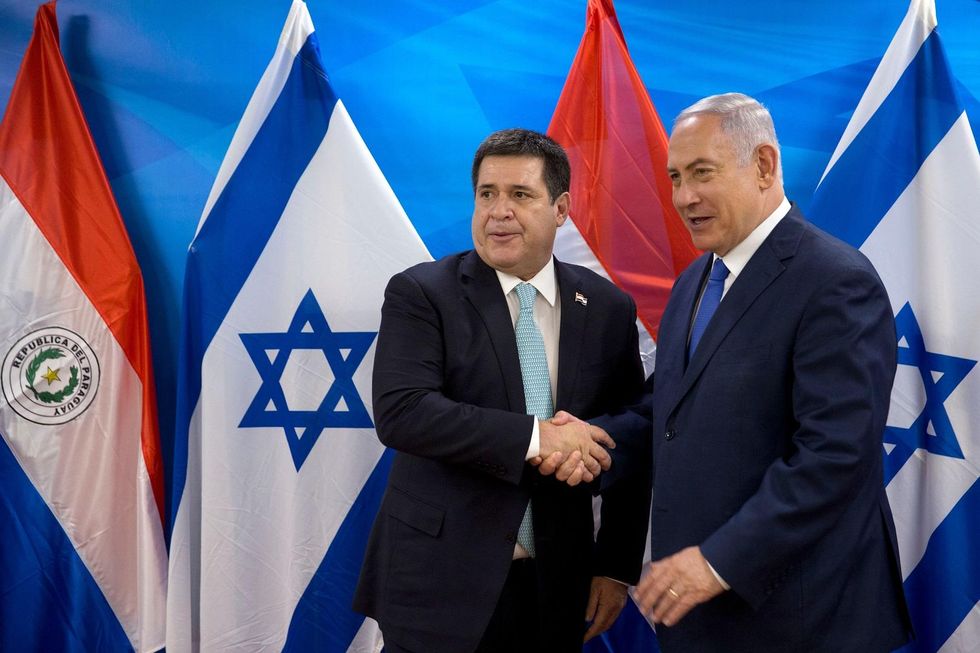 Paraguay moves embassy back to Tel Aviv from Jerusalem