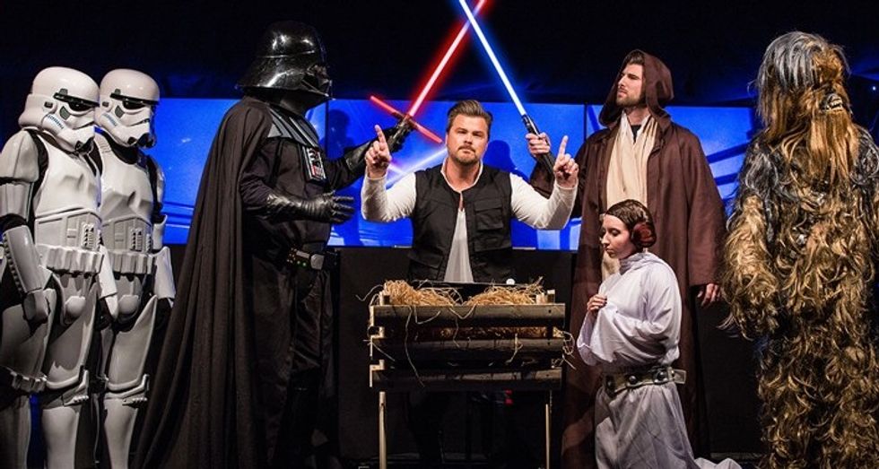 What Entrepreneurs Can Learn From a Preacher Dressed As Han Solo