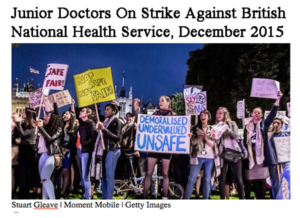 Doctor Strike Coming Soon To A Hospital Near You