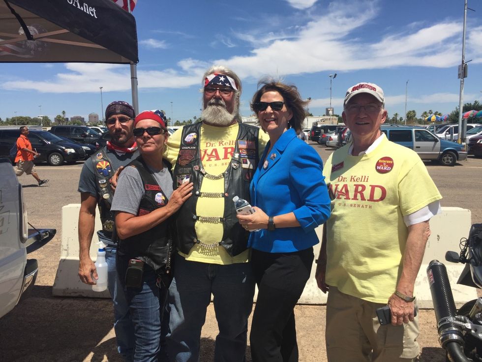 Analysis: Kelli Ward Rebukes 'ChemTrail Kelli' Ads, Skewers McCain at Trump Rally