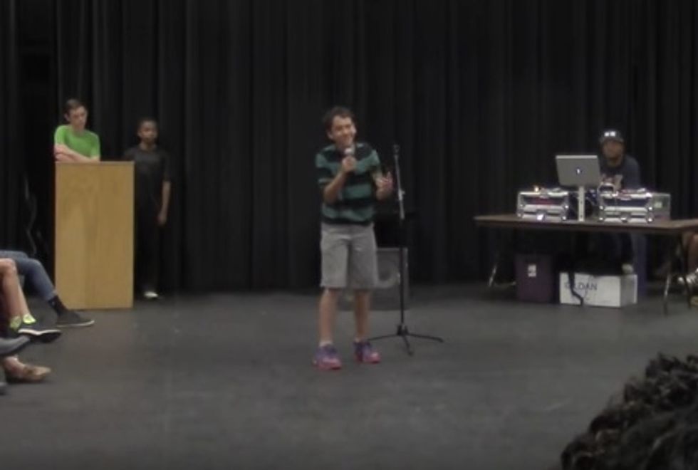 Brainwashed Prep School Teenager Wins 'Poetry Slam' Lamenting 'White Boy Privilege