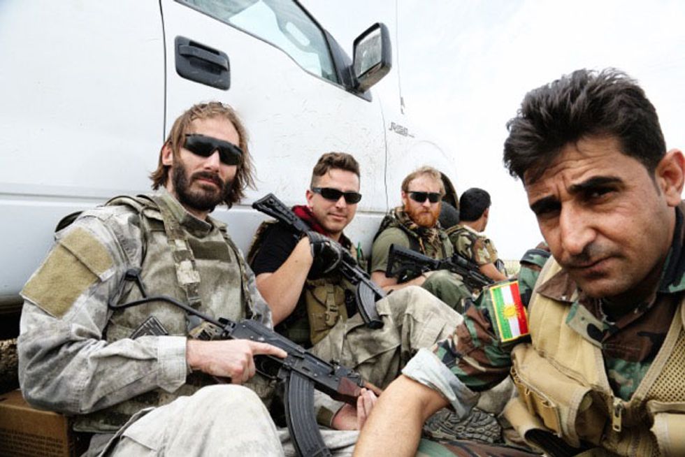Exclusive Video: Iraqi Christians Take On Islamic State