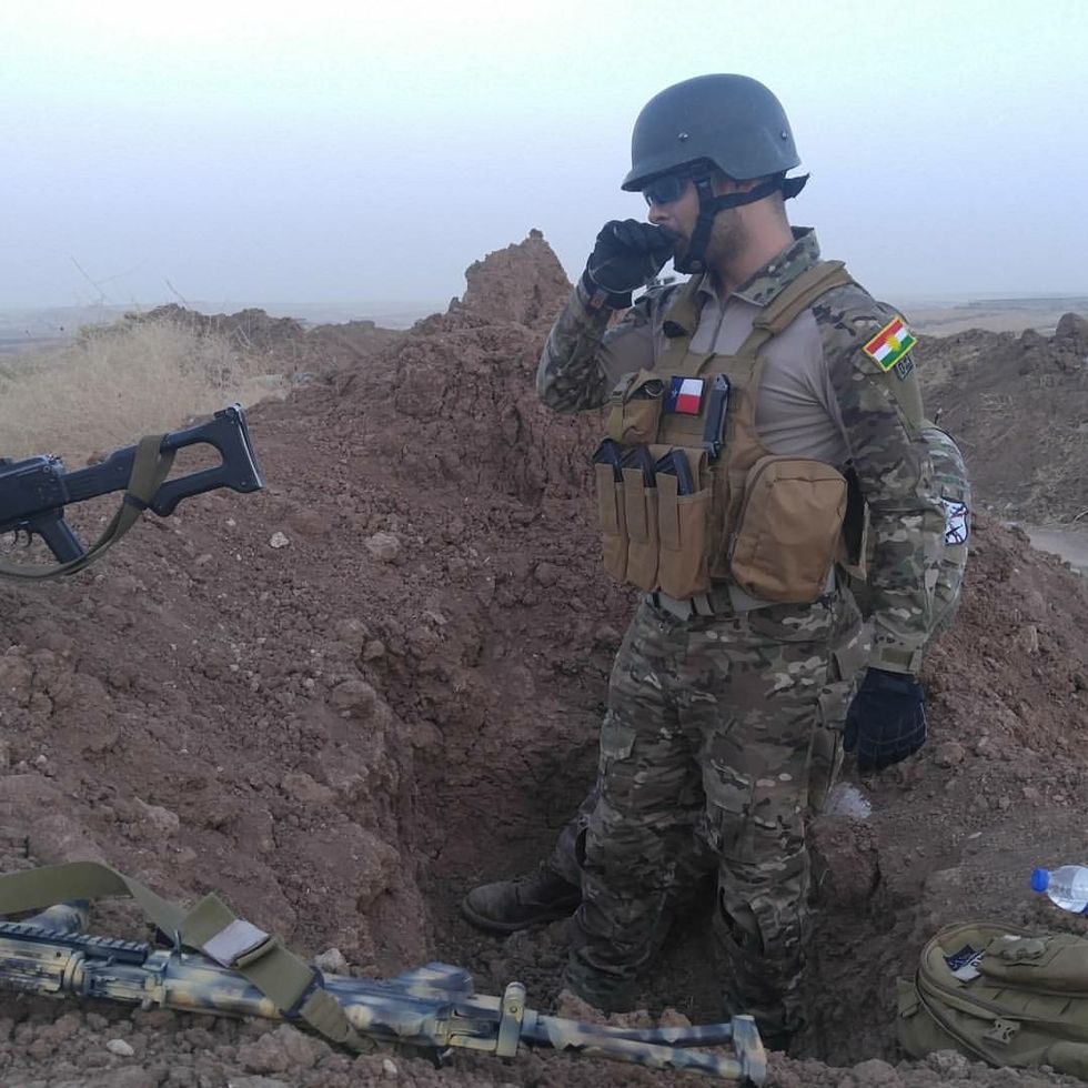 The Story of One Marine Corps Veteran's Fight Against Islamic State in Iraq
