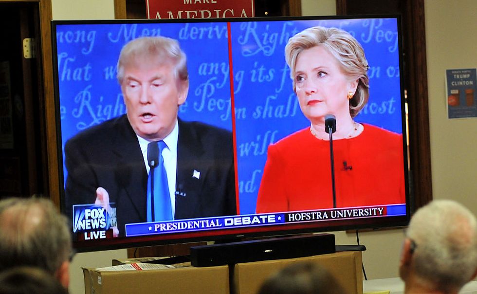 Clinton uses women; Trump employs them