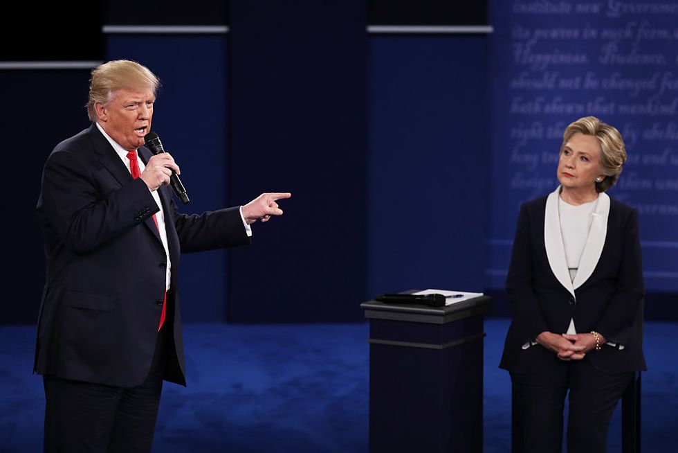 Trump won the debate because Clinton is so incredibly bad at this