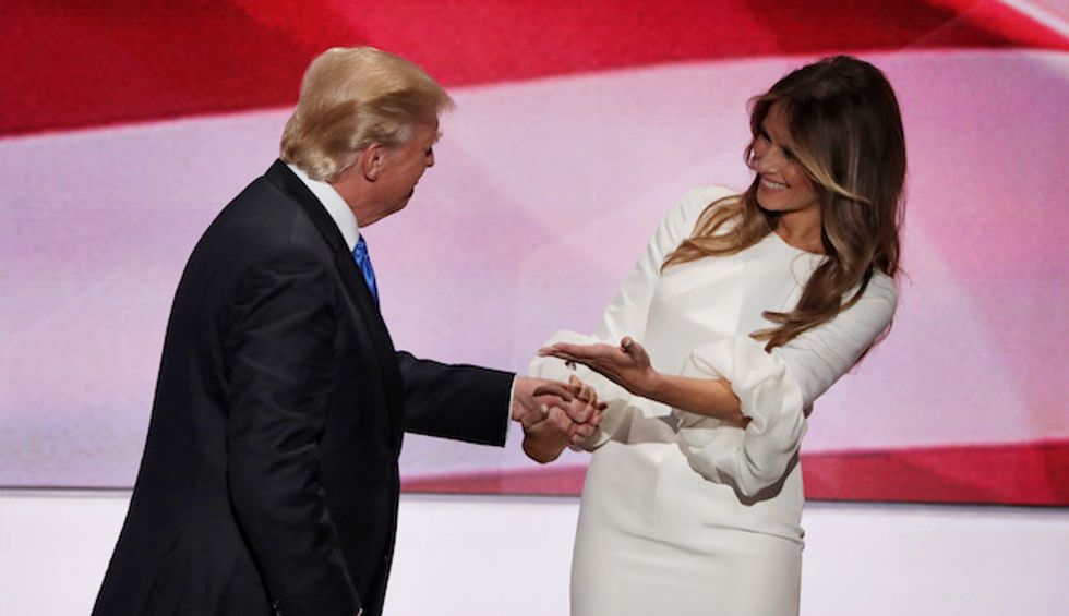 Melania Trump offers a way forward while Clinton deals out more deception