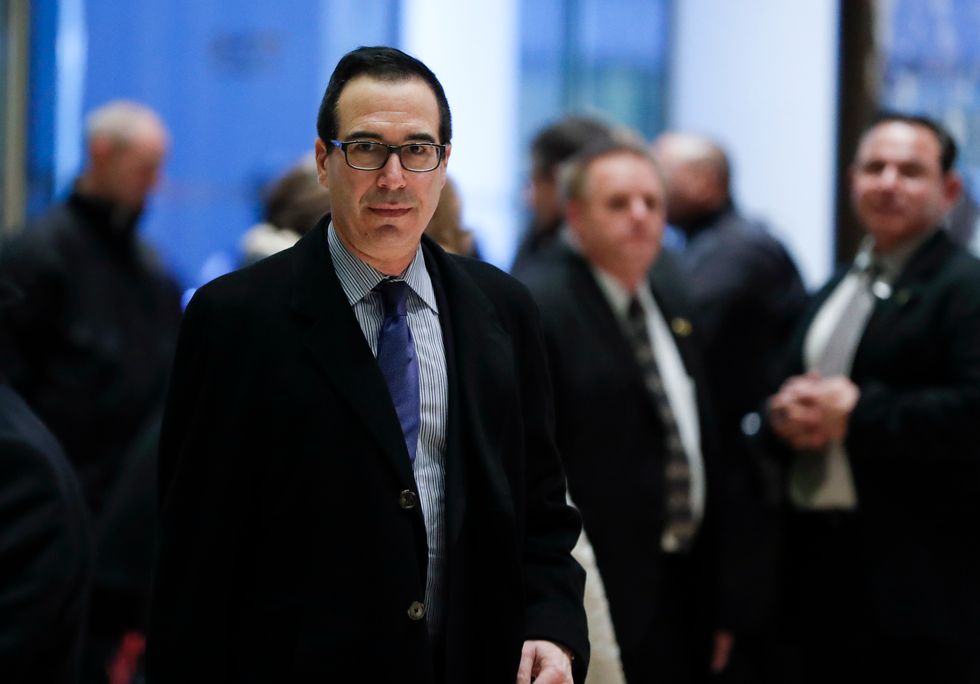Commentary: Why is Trump choosing Soros- and Democrat-connected Mnuchin to lead Treasury?