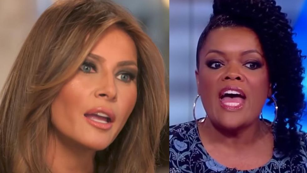 The View' host mocks Melania - and gets a fierce response back
