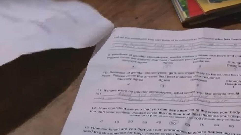 Parents alarmed by school's fifth-grade survey on sexual history, preference and gender identity