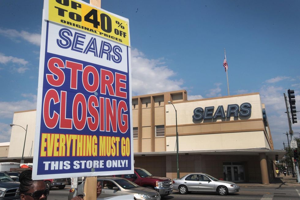 Sears files for bankruptcy as CEO steps down