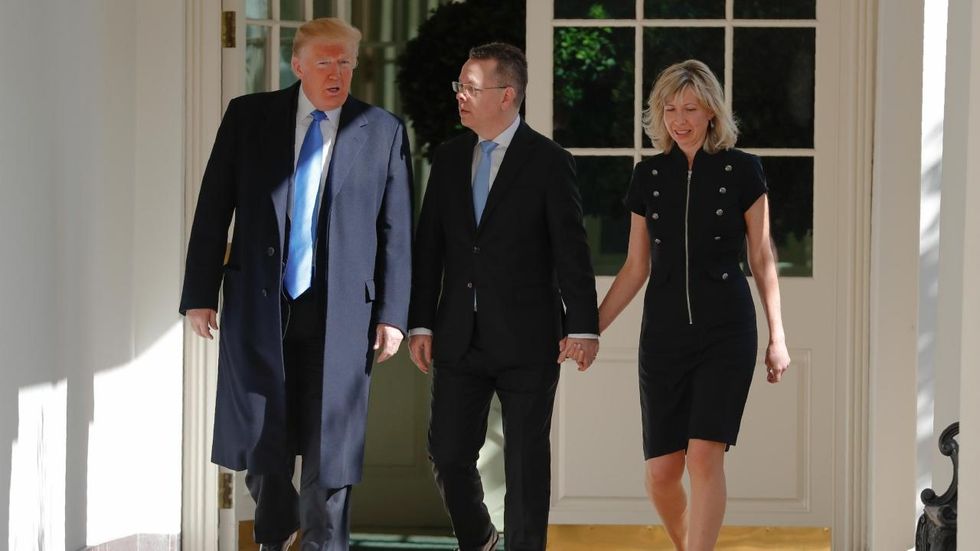 Pastor Brunson went from a Turkish prison to the White House in 24 hours