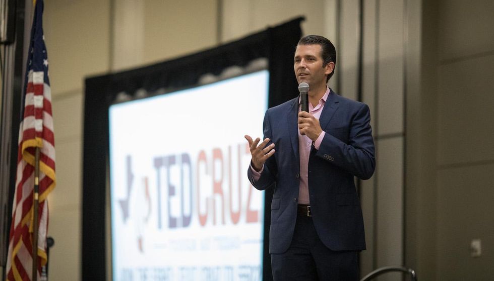 TX-Sen: Donald Trump Jr. takes jab at Beto O'Rourke for 'pretending to be Hispanic